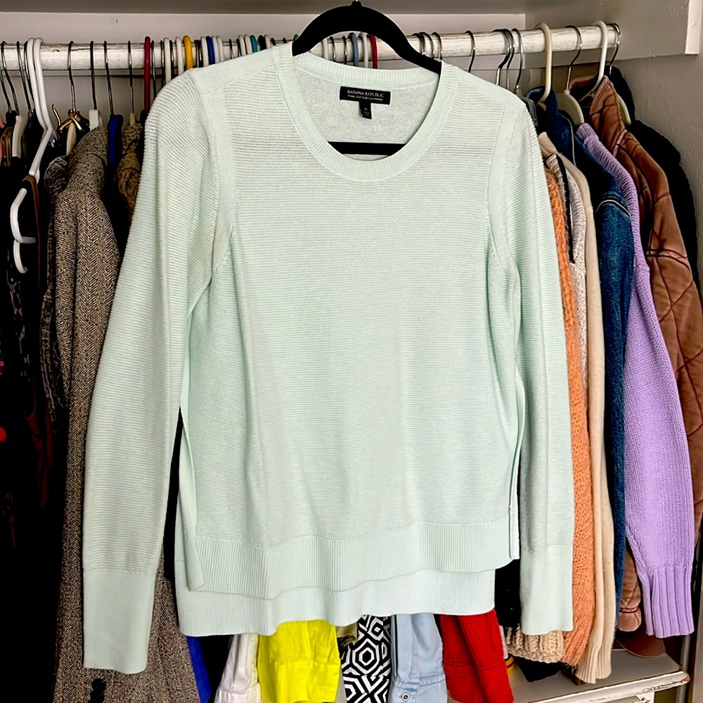 Banana Republic cotton cashmere Sweater
